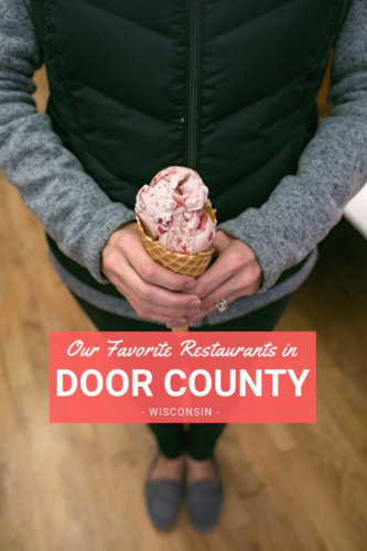 Favorite Restaurants in Door County, Wisconsin
