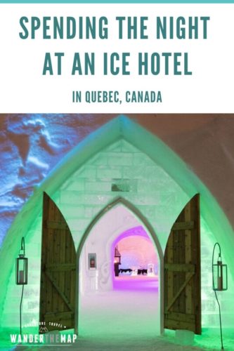 Sleeping in an Icel Hotel in Quebec, Canada