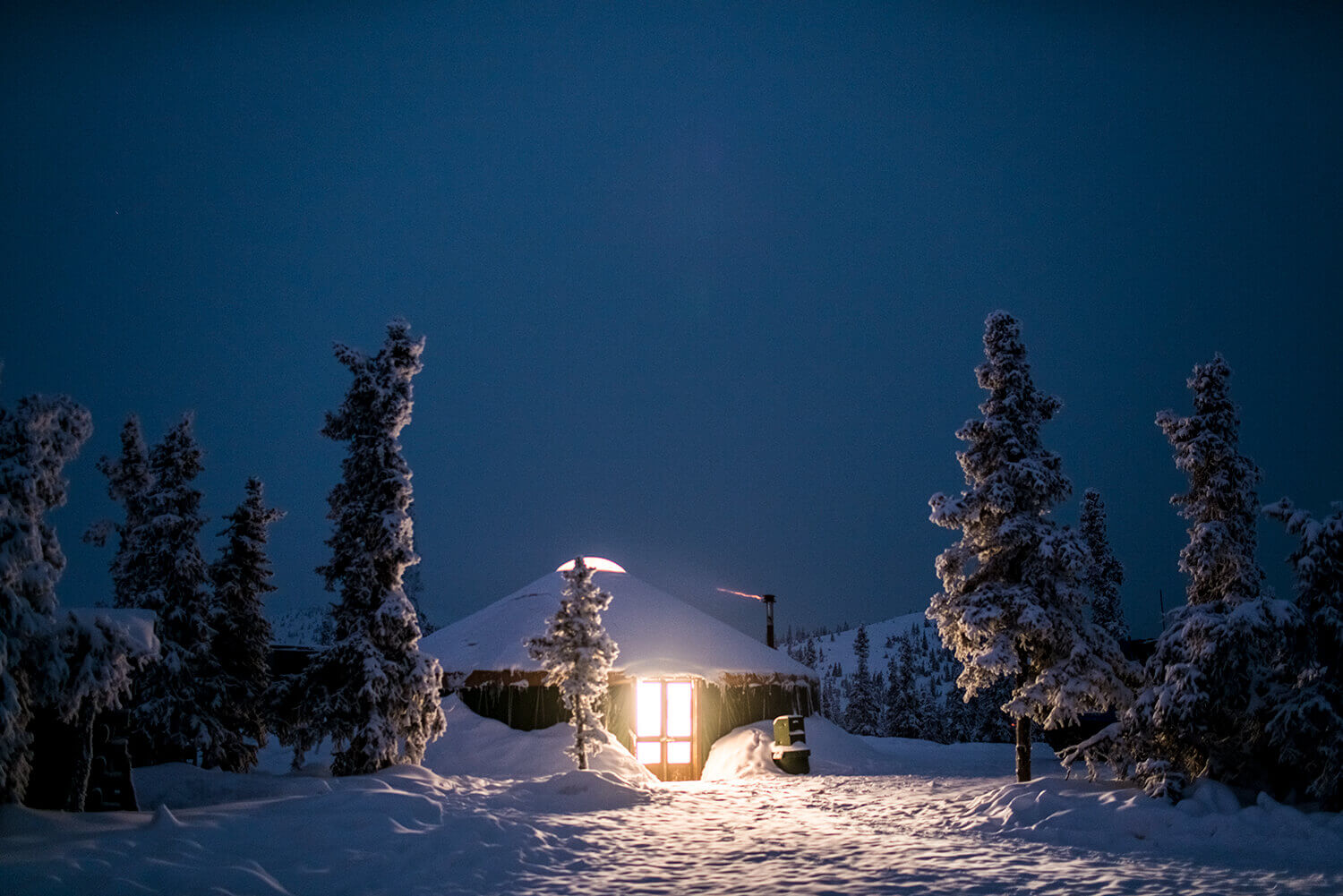 alaska winter scenes