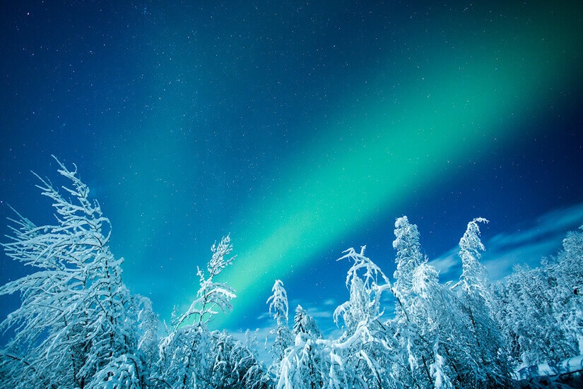 Searching for Northern Lights in Fairbanks, Alaska