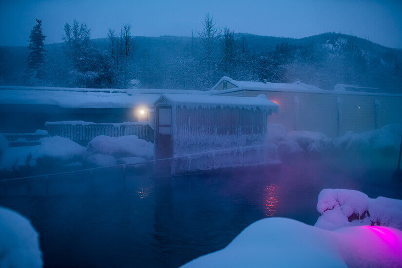 Winter Adventures at Chena Hot Springs in Fairbanks, Alaska