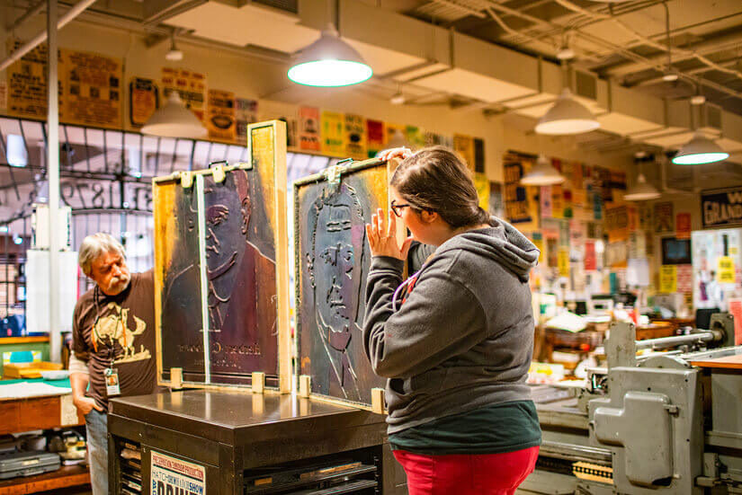 Behind the Scenes Tour at Hatch Show Print in Nashville, Tennessee