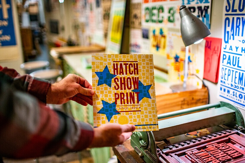 Behind the Scenes Tour at Hatch Show Print in Nashville, Tennessee
