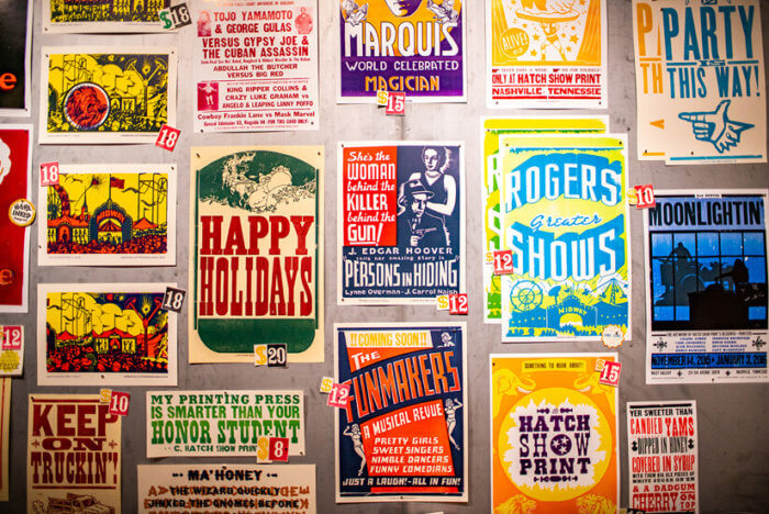 Behind the Scenes in Nashville: Hatch Show Print - Wander The Map