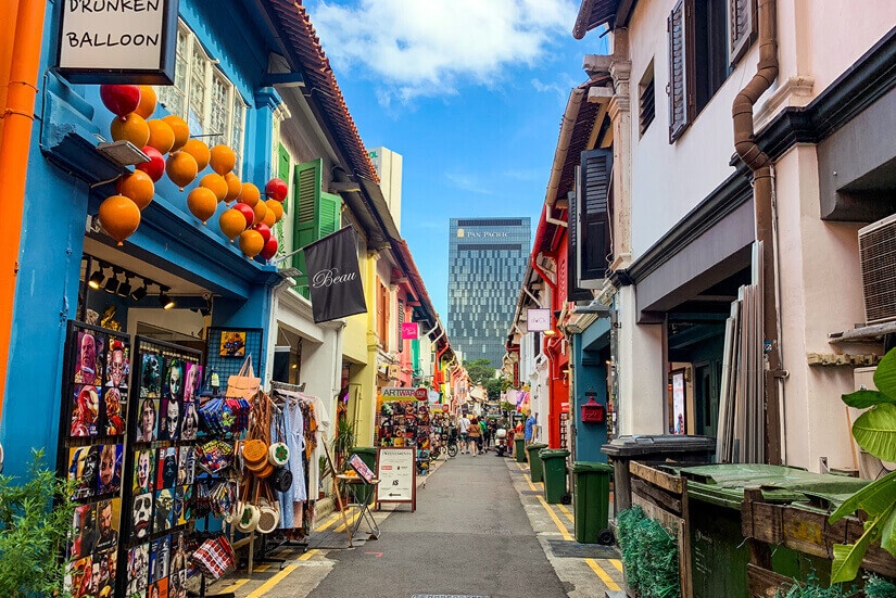Finding Color, Adventures in Singapore