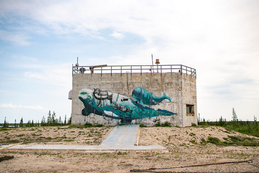 Murals, Churchill, Manitoba, Canada