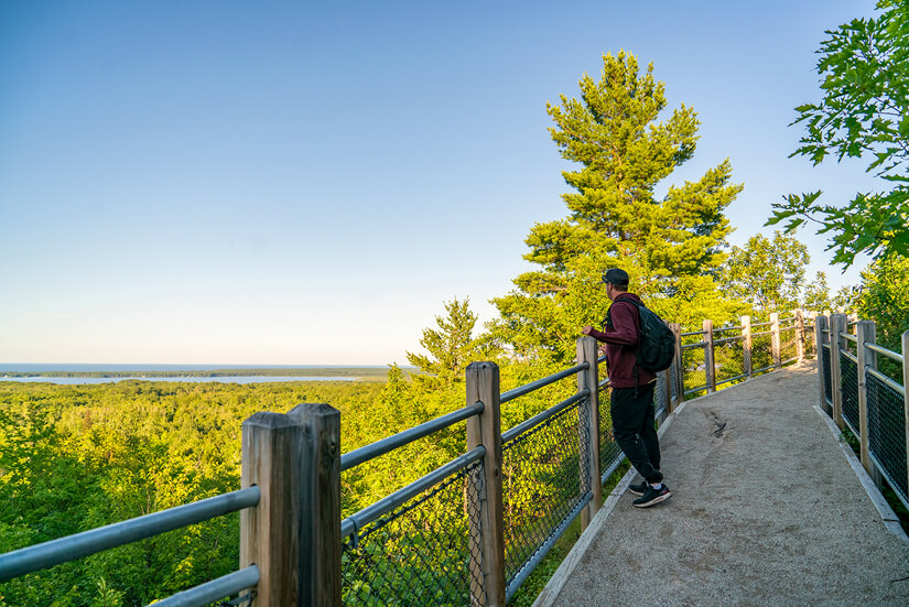 Thomas Rock Scenic Overlook, Adventures in Marquette, Michigan