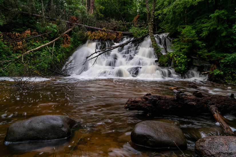 Waterfall Hiking Adventures in Marquette, Michigan