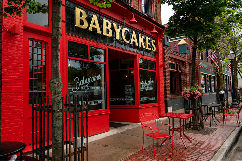 Babycakes in Marquette, Michigan