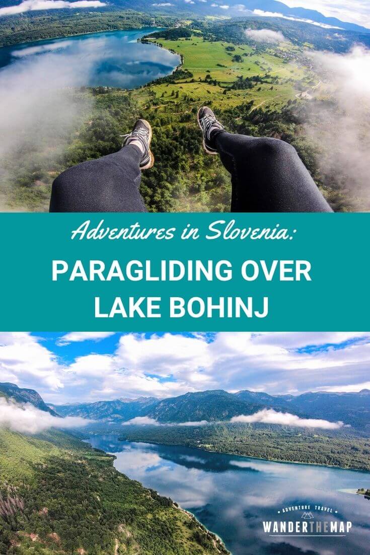 Paragliding in Slovenia: Jumping off Mt. Vogar