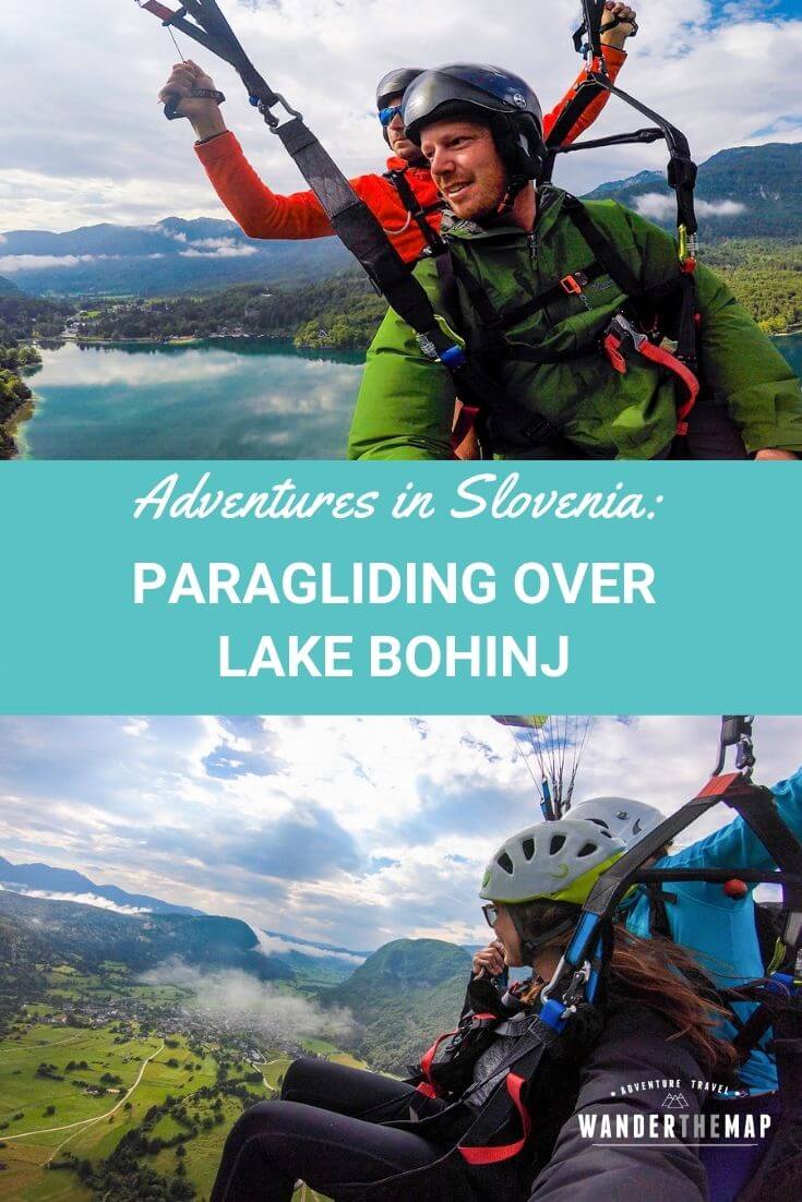 Paragliding in Slovenia: Jumping off Mt. Vogar