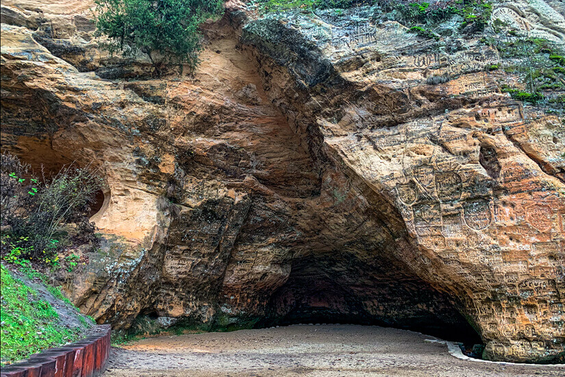 Gutmanis Cave in Sigulda, Latvia