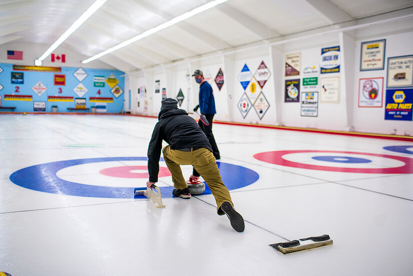 Curling, North Dakota Winter Road Trip
