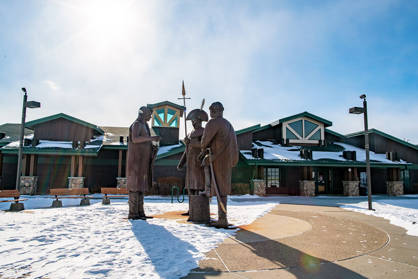 Lewis & Clark Intrepretive Center, North Dakota Winter Road Trip
