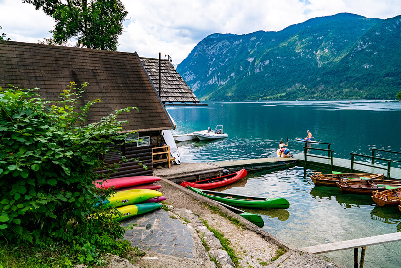 SUP in Slovenia on Lake Bohinj