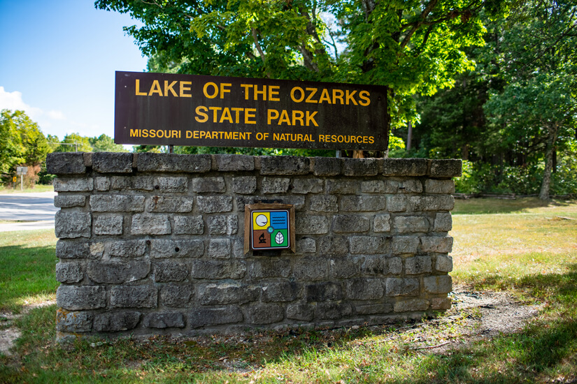 Hiking at Lake of the Ozarks, Missouri