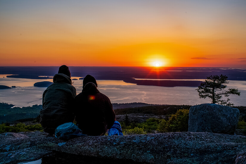 Cadillac Mountain Sunrise Adventures in Acadia National Park, Maine